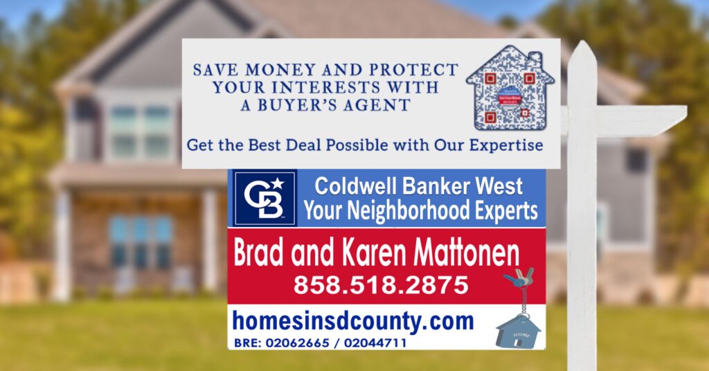Save money and protect your interests with a buyer's agent logo.